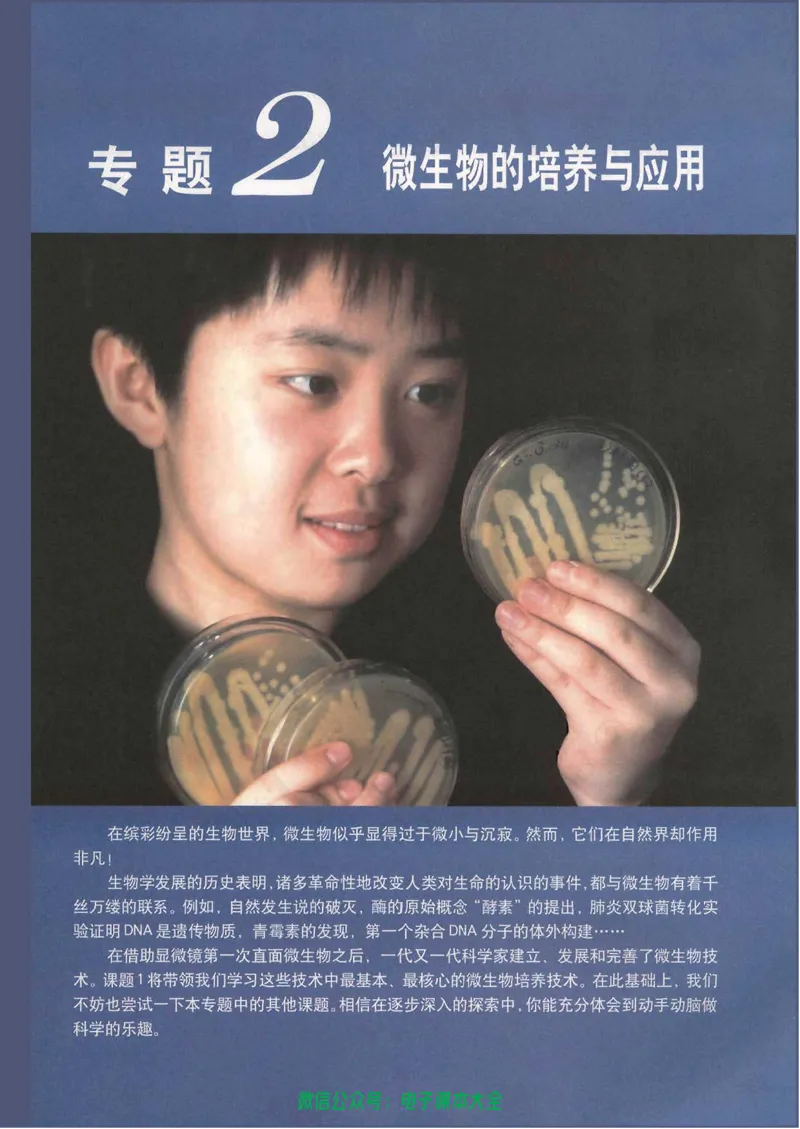 选修1《生物技术实践》_高中三年全科资料_高中_高中电子教材_旧教材_高中生物（人教旧版）_高中生物选修1-3（3本）