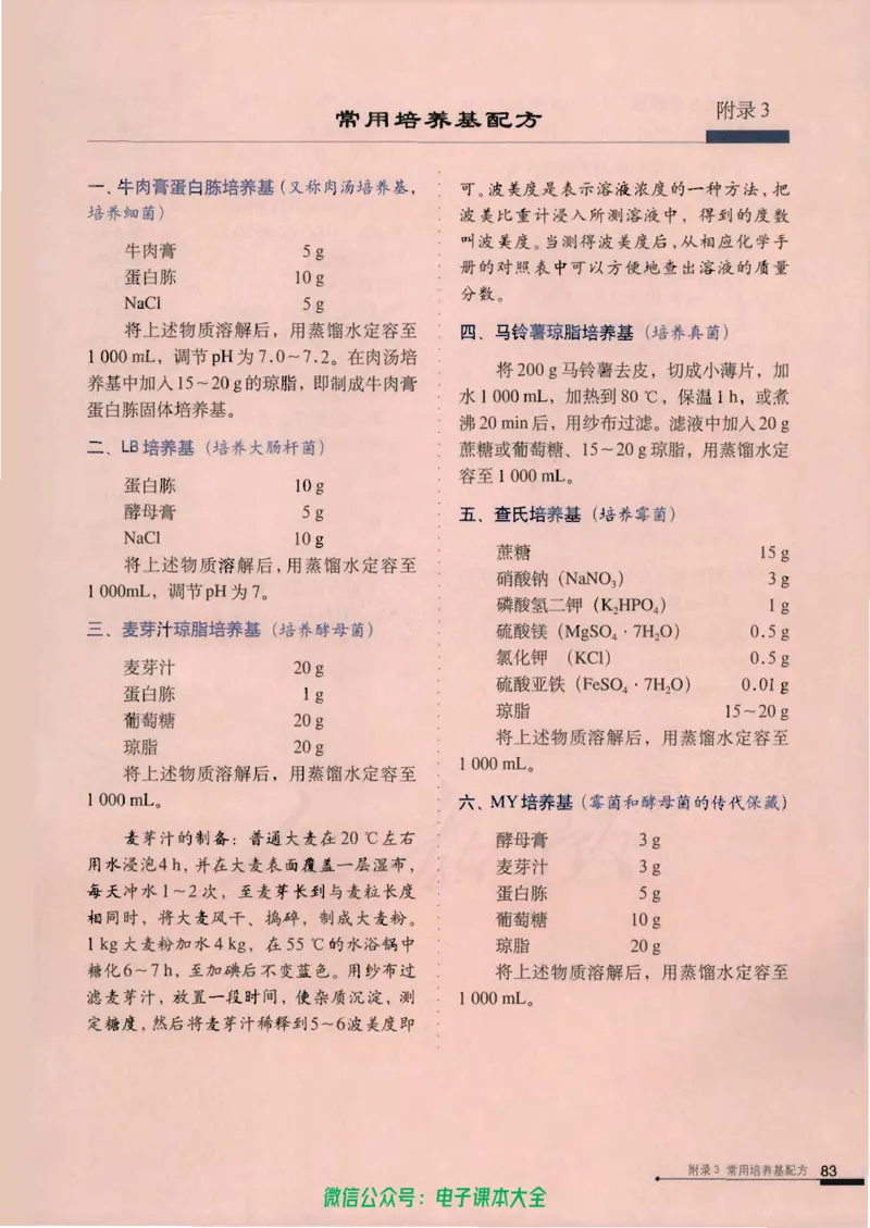 选修1《生物技术实践》_高中三年全科资料_高中_高中电子教材_旧教材_高中生物（人教旧版）_高中生物选修1-3（3本）