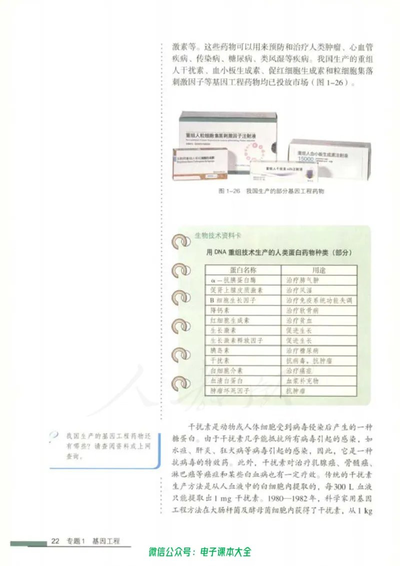 选修3《现代生物科技专题》_高中三年全科资料_高中_高中电子教材_旧教材_高中生物（人教旧版）_高中生物选修1-3（3本）