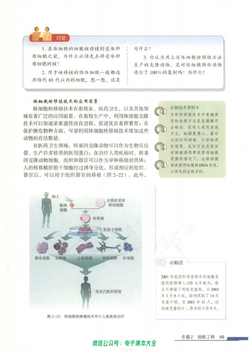 选修3《现代生物科技专题》_高中三年全科资料_高中_高中电子教材_旧教材_高中生物（人教旧版）_高中生物选修1-3（3本）