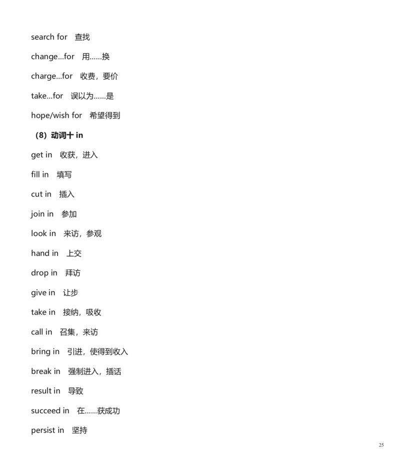 高中英语常用短语及句型归纳_高中三年全科资料_高中三年全科资料_英语