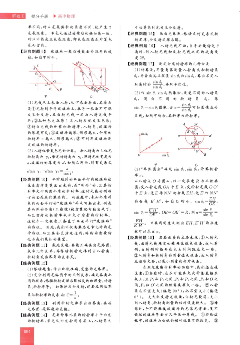 解题王-高中物理提分手册_高中三年全科资料_高中