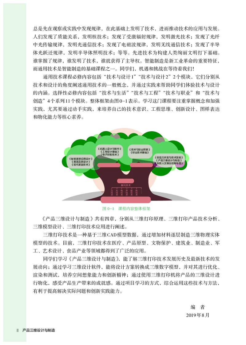 选择性必修11产品三维设计与制造_高中三年全科资料_高中_高中电子教材_高中通用技术_人教版