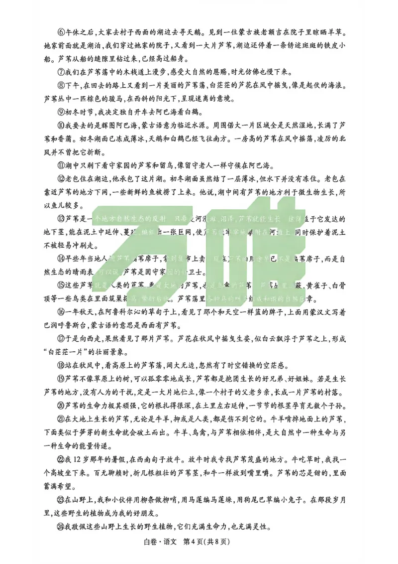2026万唯内蒙古黑白卷白卷语文_中考押题2026《中考押题》系列（9科全套实时更新中）_万唯2026版初中《万唯黑白卷》7科全套（内蒙古）