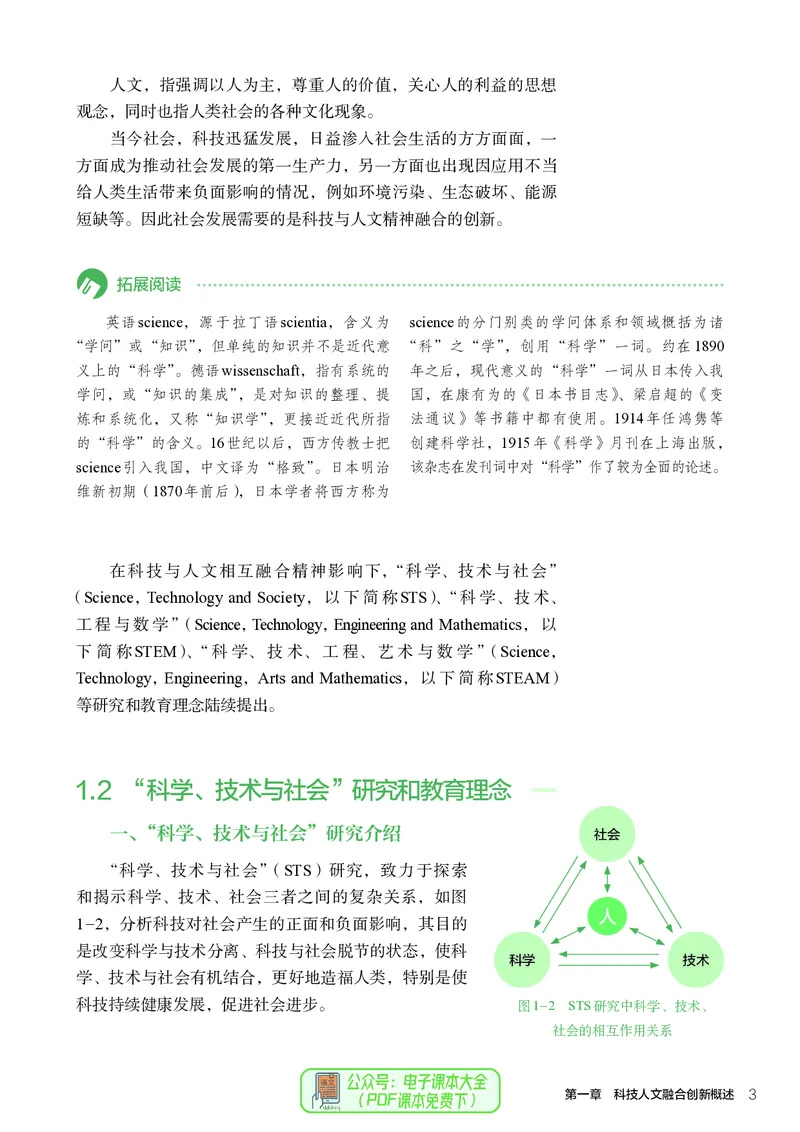 选择性必修10科技人文融合_高中三年全科资料_高中_高中电子教材_高中通用技术_人教版