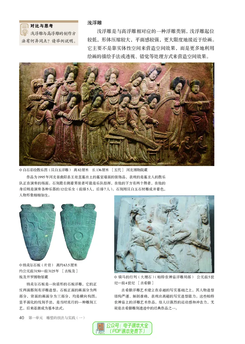 选必3雕塑_高中三年全科资料_高中_高中电子教材_高中美术_人教版