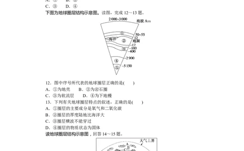 课时分层作业4_高中三年全科资料_高中_高中地理《课时作业》Word版(1)_人教版_地理&middot;必修第一册（人教版）_地理&middot;必修第一册（人教版）_课时作业（word）