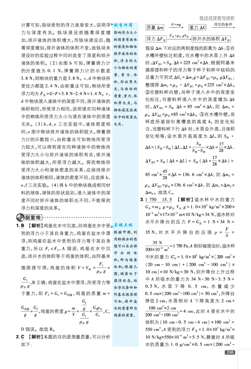 中考分类集训五~阶段复习拔高训练三_2026中考押题卷合集_2026新中考中考全科资料_2026《理想树&bull;必刷题》（9年级下册）（物理）（人教）
