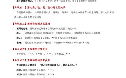 专题24.15圆（5大考点15类题型）（全章知识梳理与题型分类讲解）（人教版）（教师版）_人教版数学九年级上册_版本二_九年级数学上册（人教版）_专题突破练习-V4_2025版