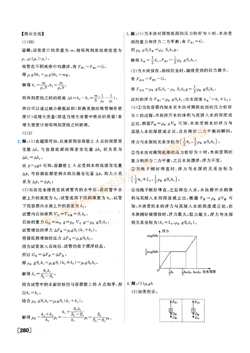 2026版《一飞冲天&middot;中考专项精品试题分类》物理答案_2026中考押题卷合集_2026新中考中考全科资料