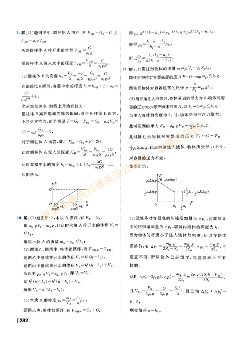 2026版《一飞冲天&middot;中考专项精品试题分类》物理答案_2026中考押题卷合集_2026新中考中考全科资料
