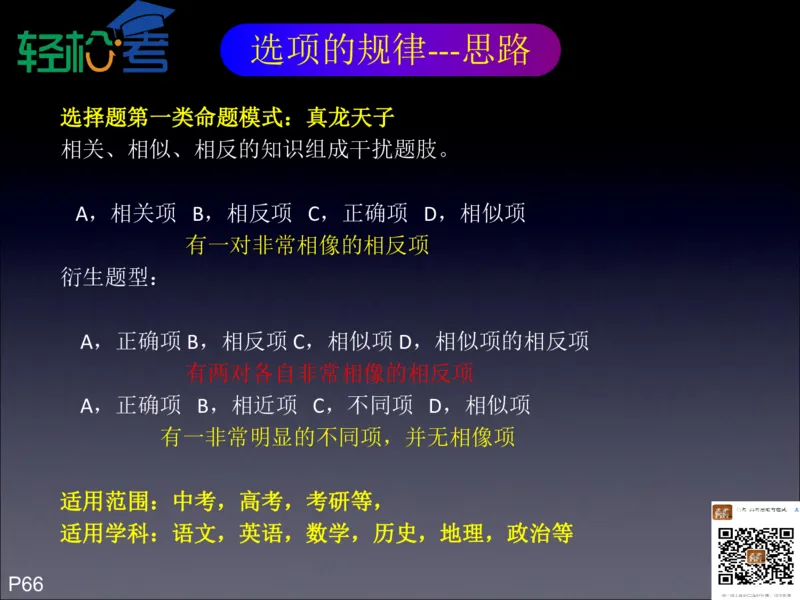 高考开窍复习与应试思维--高考语言类（语文英语史地政）考试技术课程Q学_20200222162303_高中三年全科资料_高中_高中知识点整理_英语