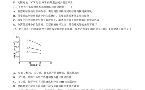 （网络参考版）黑吉辽蒙2025年高考真题生物试卷（无答案）_高中三年全科资料_高中_2025年全国高考真题及答案_按地区2025年全国高考真题答案_全国2卷_生物