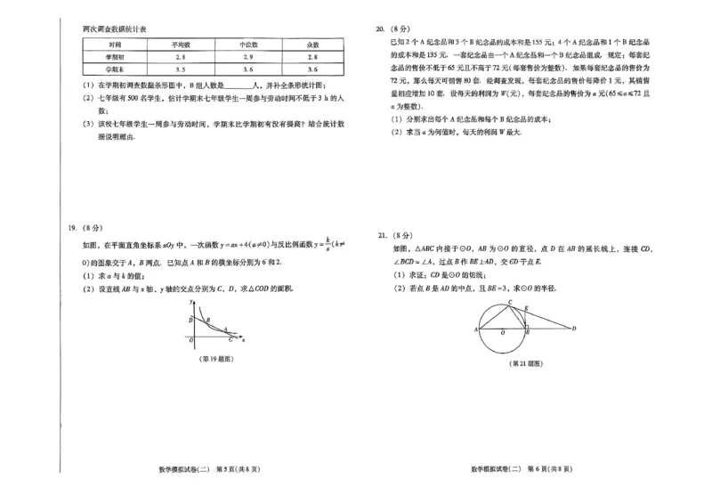 26中考最后一套卷数学_中考押题2026《中考押题》系列（9科全套实时更新中）_辽宁押题2026版初中《中考最后一卷》（语文数学）（辽宁版）_最后一套卷中考数学26年