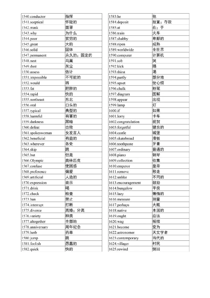 高考英语3500个高频核心词，高考前再过两遍！_高中三年全科资料_高中_1高中基础资料包_A-高中必背9科知识点_英语