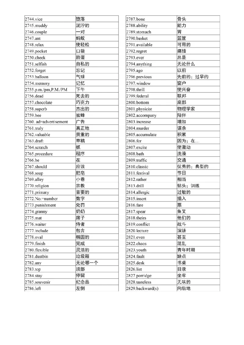 高考英语3500个高频核心词，高考前再过两遍！_高中三年全科资料_高中_1高中基础资料包_A-高中必背9科知识点_英语