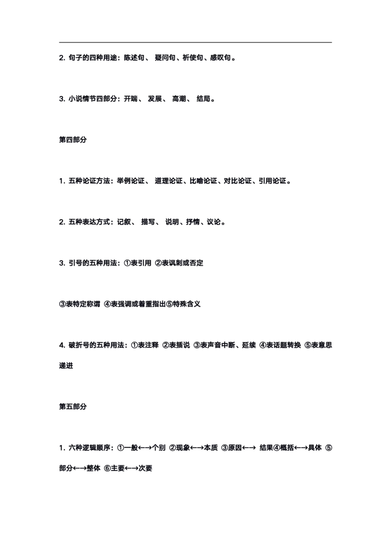 高考语文答题格式综合精编版_高中三年全科资料_高中_高中知识点整理_语文