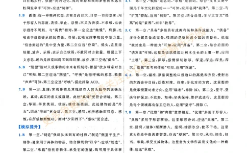 2026版《一飞冲天&middot;中考专项精品试题分类》语文答案(1)_2026中考押题卷合集_2026新中考中考全科资料