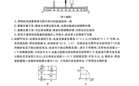 中考冲刺仿真测试卷物理_中考押题2026《中考押题》系列（9科全套实时更新中）_2026版中考《中考点石成金冲刺仿真测试卷》（语数英物化）（辽宁版）
