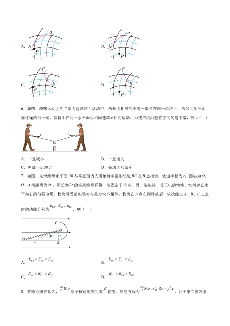 （网络参考版）黑吉辽蒙2025年高考真题物理试卷_高中三年全科资料_高中_2025年全国高考真题及答案_按地区2025年全国高考真题答案_全国2卷_物理