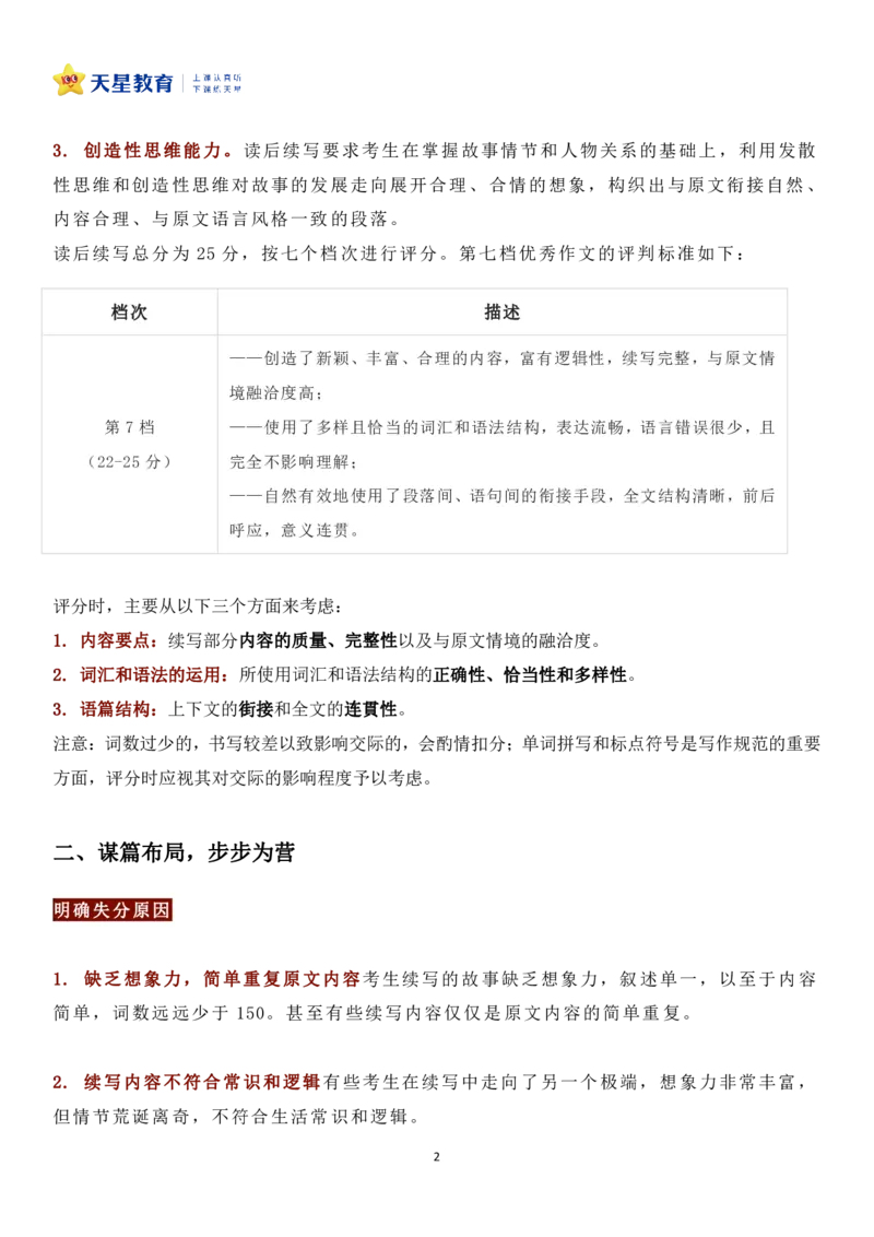 高考英语读后续写5大攻略_高中三年全科资料_高中_1高中基础资料包_A-高中必背9科知识点_英语
