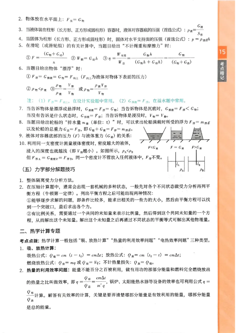 2026版《一飞冲天&middot;中考专项精品试题分类》物理考点暗记(1)_2026中考押题卷合集_2026新中考中考全科资料