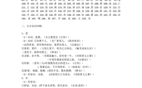 高考语文常用文言文实词详解（150个）_高中三年全科资料_高中_2高中9科分类资料包_1高中语文