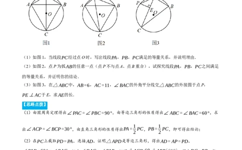 专题24.1圆与三角形的综合（压轴题专项讲练）（人教版）（教师版）_人教版数学九年级上册_版本二_九年级数学上册（人教版）_压轴题专项-V5_2024版