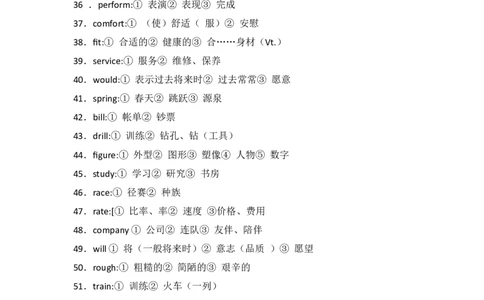 高考英语一次多义重点词4_高中三年全科资料_高中_2高中9科分类资料包_3高中英语