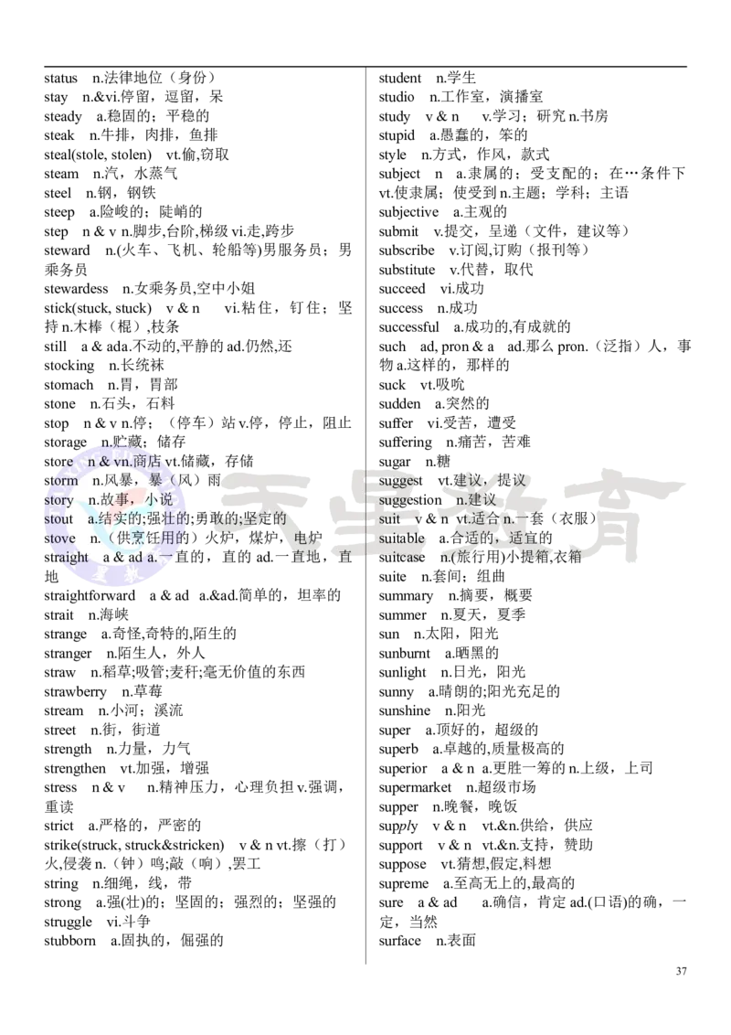 高考英语大纲3500词_高中三年全科资料_高中_1高中基础资料包_A-高中必背9科知识点_英语
