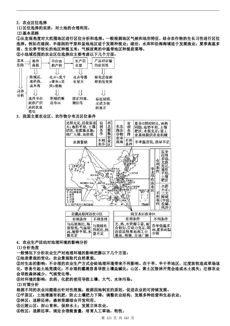 高考地理备考100日闯关_高中三年全科资料_高中_高中知识点整理_地理
