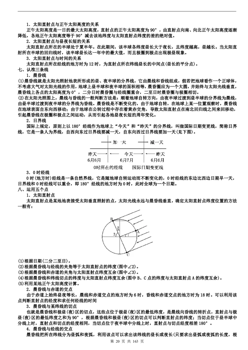 高考地理备考100日闯关_高中三年全科资料_高中_高中知识点整理_地理