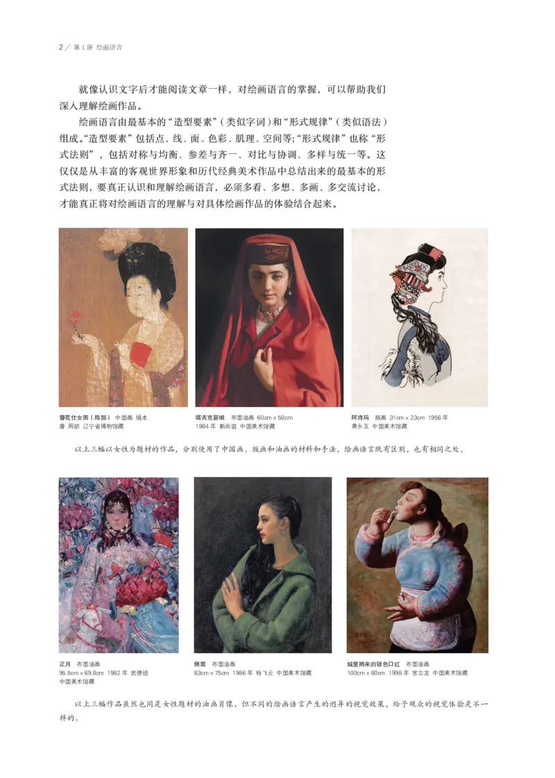 鲁美版选择性必修1绘画_高中三年全科资料_高中_高中电子教材_高中美术_鲁美版