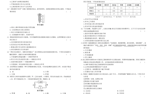 2026黑白卷-白卷2生物_中考押题2026《中考押题》系列（9科全套实时更新中）_万唯2026版初中《万唯黑白卷》地生（河北）