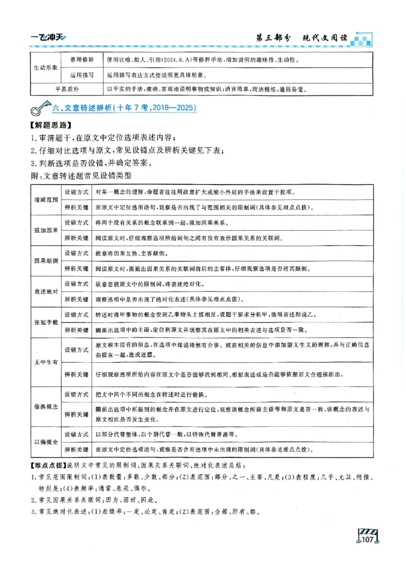 2026版《一飞冲天&middot;中考专项精品试题分类》语文(1)_2026中考押题卷合集_2026新中考中考全科资料