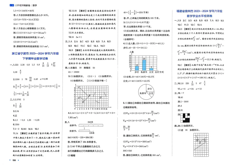 25一本小升初冲刺新卷-数学