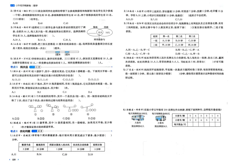 25一本小升初冲刺新卷-数学