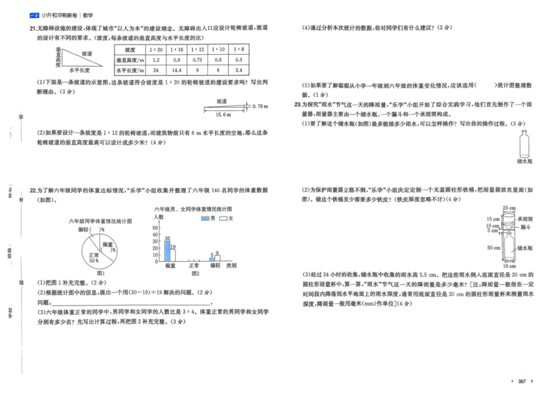 25一本小升初冲刺新卷-数学