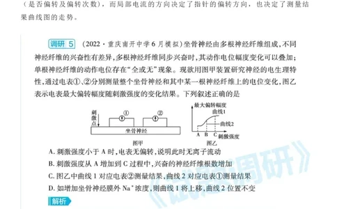 高考生物高频考点&mdash;&mdash;兴奋的产生和传导_高中三年全科资料_高中_1高中基础资料包_A-高中必背9科知识点_生物