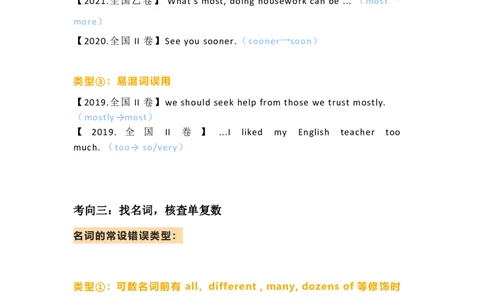 高考短文改错的36种设错方式_高中三年全科资料_高中_1高中基础资料包_A-高中必背9科知识点_语文