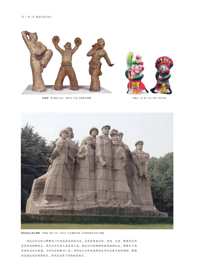 鲁美版选择性必修3雕塑_高中三年全科资料_高中_高中电子教材_高中美术_鲁美版