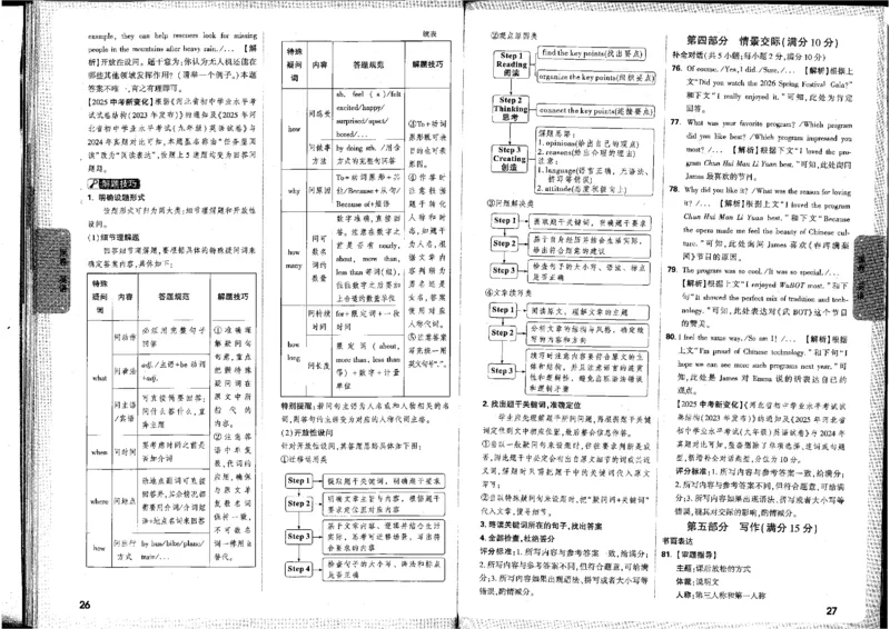 2026版《万唯黑白卷》试卷答案(7科合订版)_中考押题2026《中考押题》系列（9科全套实时更新中）_万唯2026版初中《万唯黑白卷》7科全套（河北）