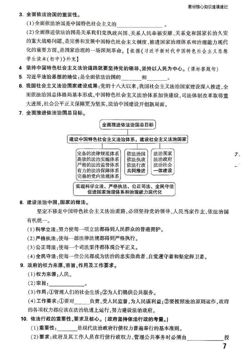 九年级全一册道法&mdash;&mdash;教材核心知识_2026中考押题卷合集_2026新中考中考全科资料_2026版大小卷&bull;人教版道法&bull;9年级全一册(1)