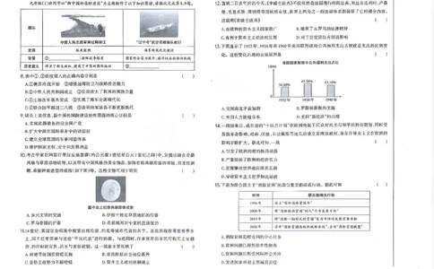 历史B卷试卷_中考押题2026《中考押题》系列（9科全套实时更新中）_2026版中考《聚能AB卷》7科全套（山西）