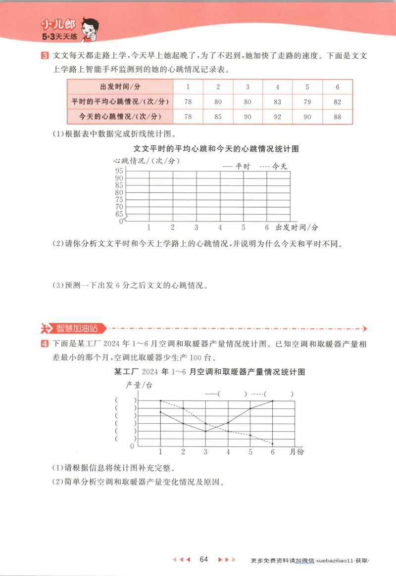 主书_2026春小学教辅大合集_7-26春《53天天练》系列_26春《53天天练》数学_26春北师大版数学1-6年级下册《53天天练》_数学《53天天练》北师25秋_25秋《53天天练》数学BS6上