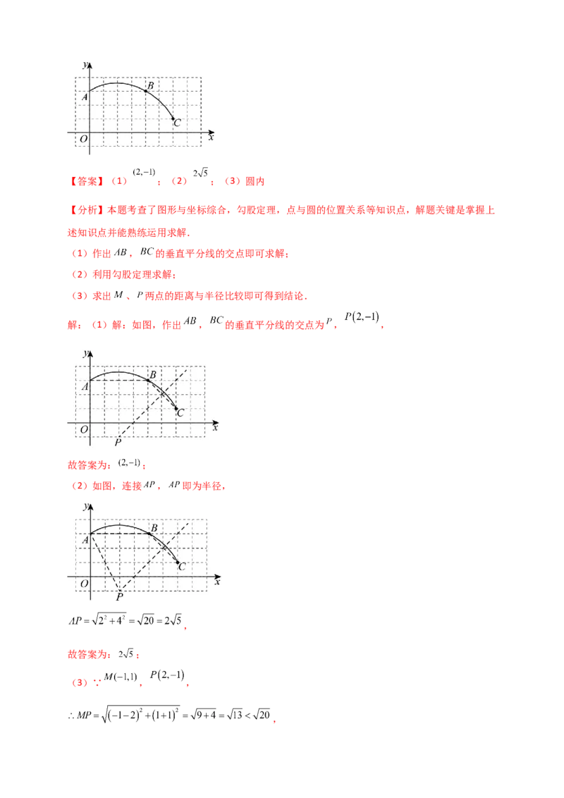 专题24.5点和圆的位置关系（知识梳理+题型精析+同步练习）（教师版）_人教版数学九年级上册_版本二_九年级数学上册（人教版）_专题突破练习-V4_2026版