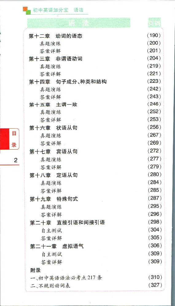 加分宝初中英语语法_中考押题2026《中考押题》系列（9科全套实时更新中）_中考9科加分宝