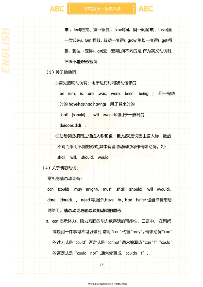 初中英语语法大全_2026中考押题卷合集_2026新中考中考全科资料
