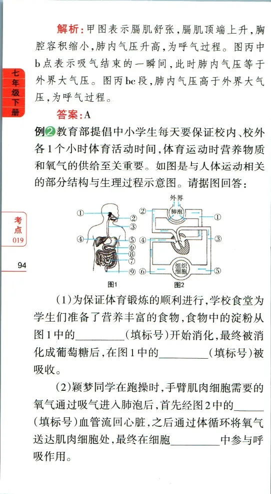 加分宝初中生物考点清单_中考押题2026《中考押题》系列（9科全套实时更新中）_中考9科加分宝