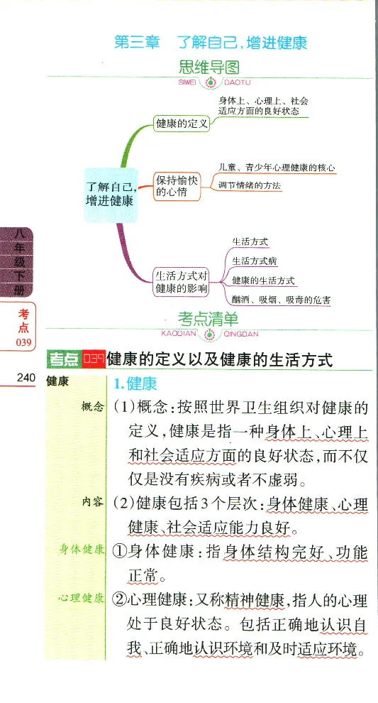 加分宝初中生物考点清单_中考押题2026《中考押题》系列（9科全套实时更新中）_中考9科加分宝